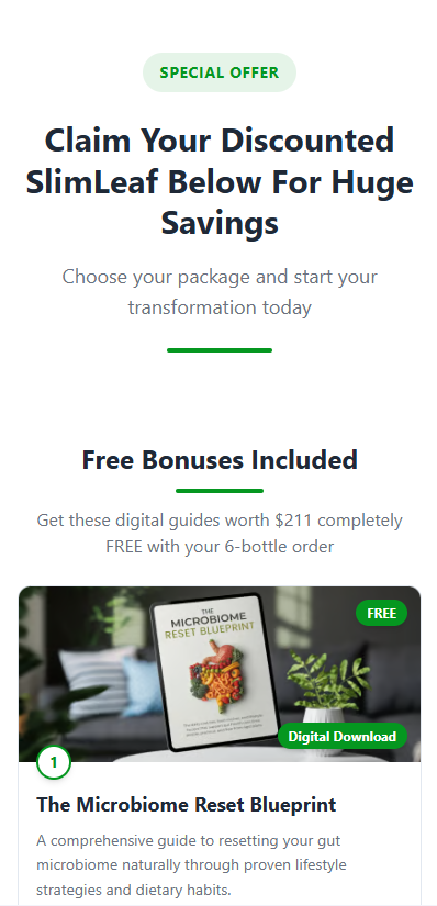 SlimLeaf Product Offer